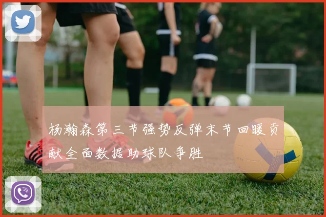 杨瀚森第三节强势反弹末节回暖贡献全面数据助球队争胜
