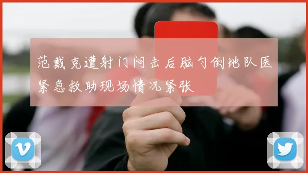 范戴克遭射门闷击后脑勺倒地队医紧急救助现场情况紧张